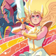 The cover art for She-Ra and the Princesses of Power: Legend of the Fire Princess.